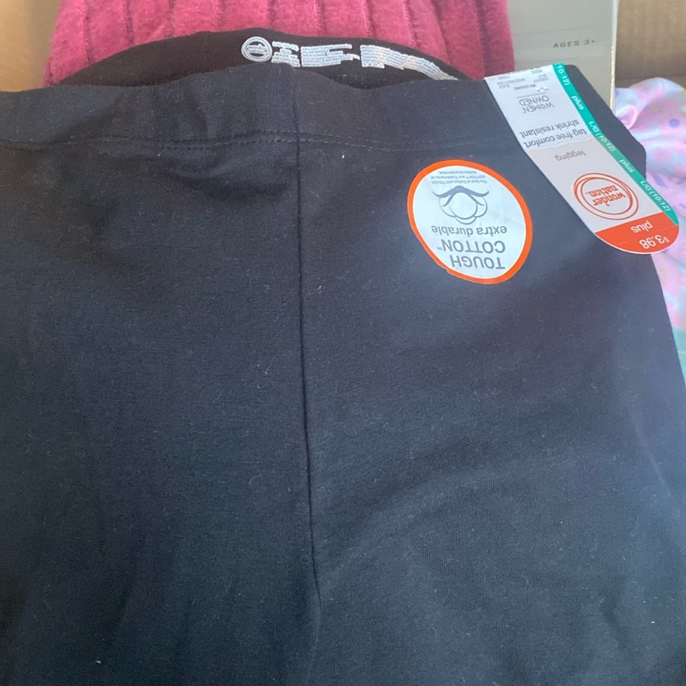 Girls leggings size large (10/12)